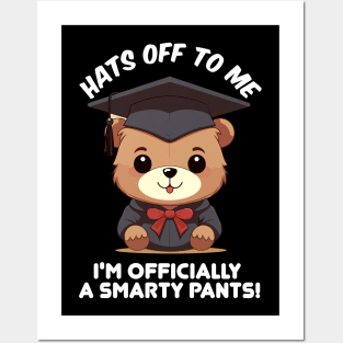 Bear Graduation Posters and Art